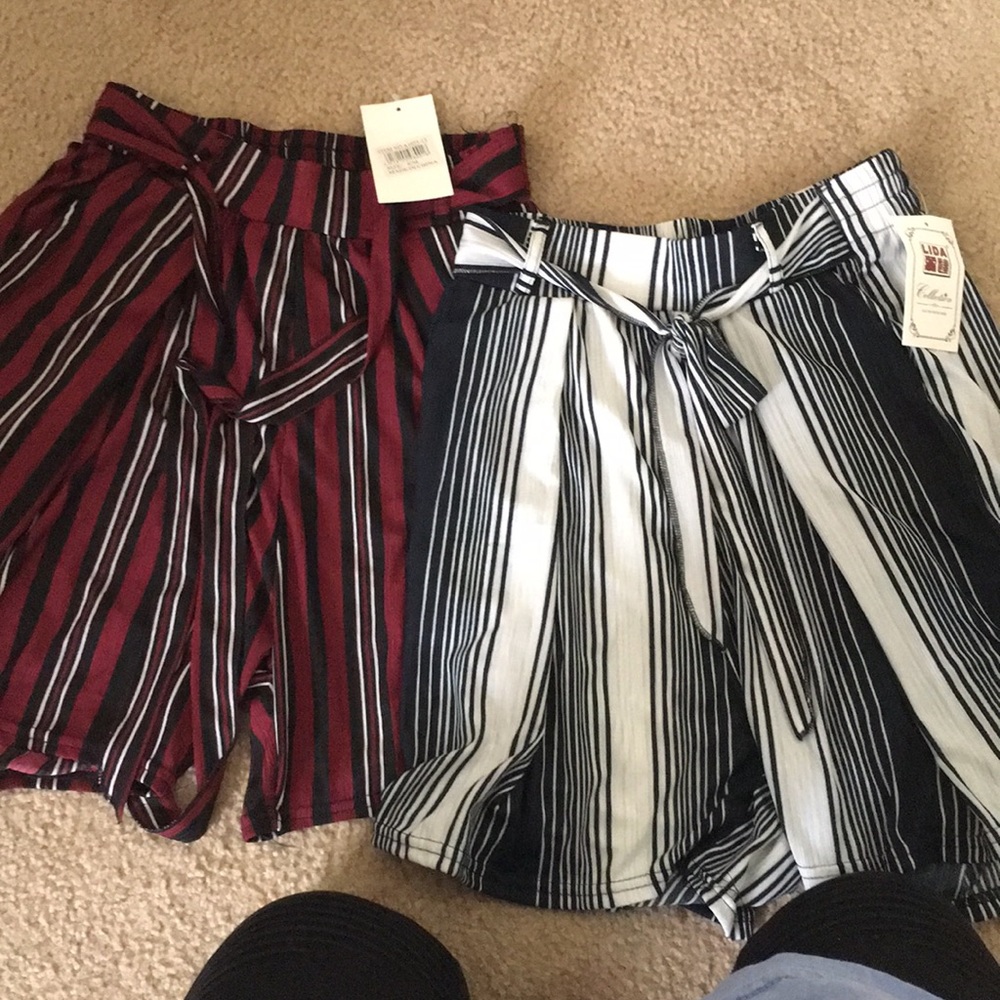 High waisted shorts